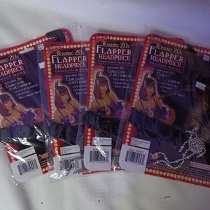 Lot of 4- Flapper Headpiece